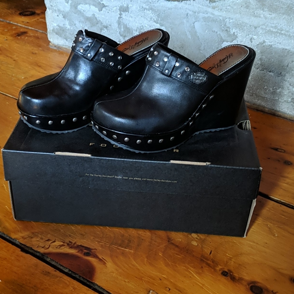 Harley Davidson clogs